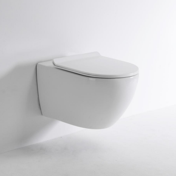 WC Sospeso a Super Vortice 2416A - Design Compatto e Silenzioso