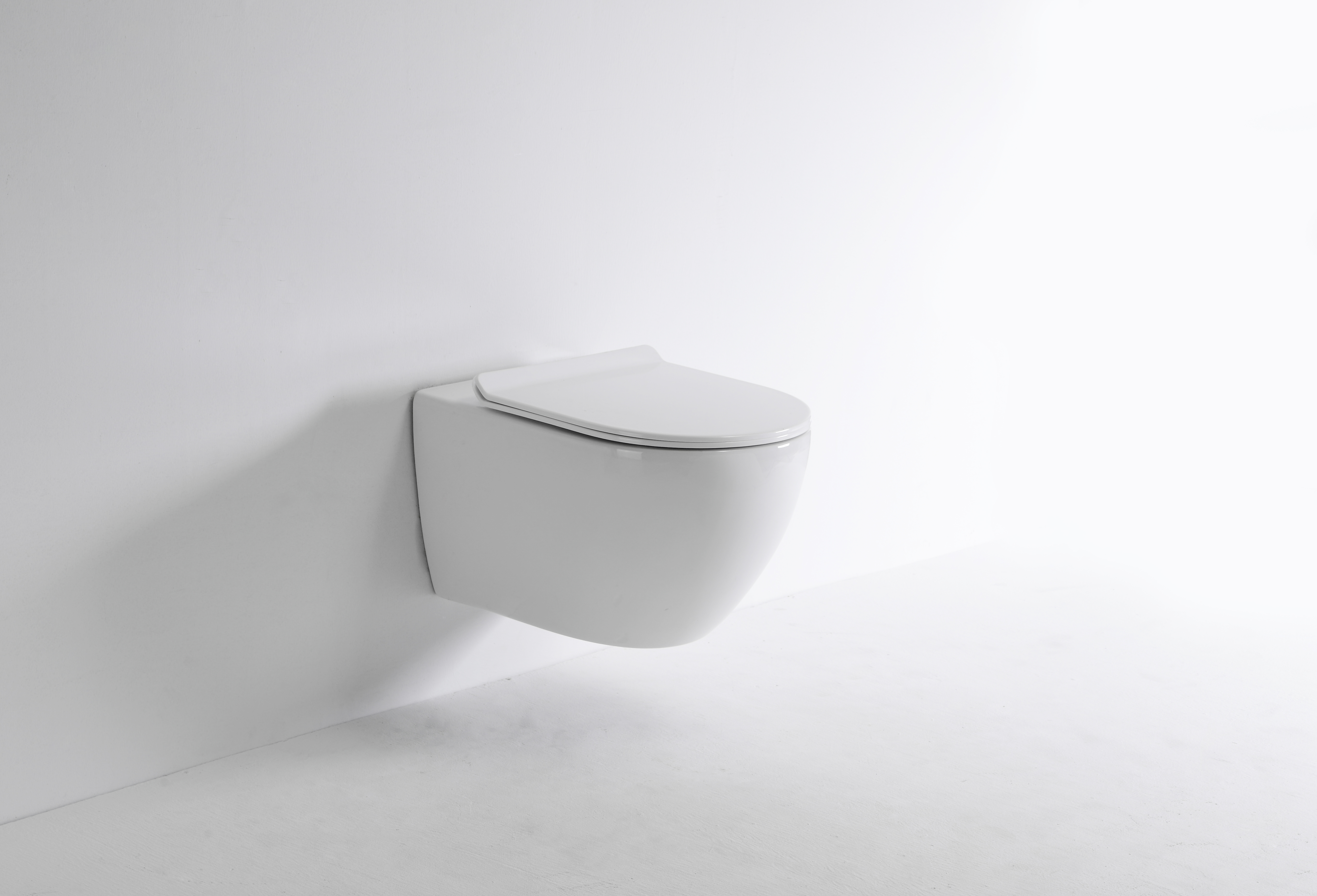 Powerful Flushing Water-Efficient Ceramic Wall Hung Toilet - Model 2416A