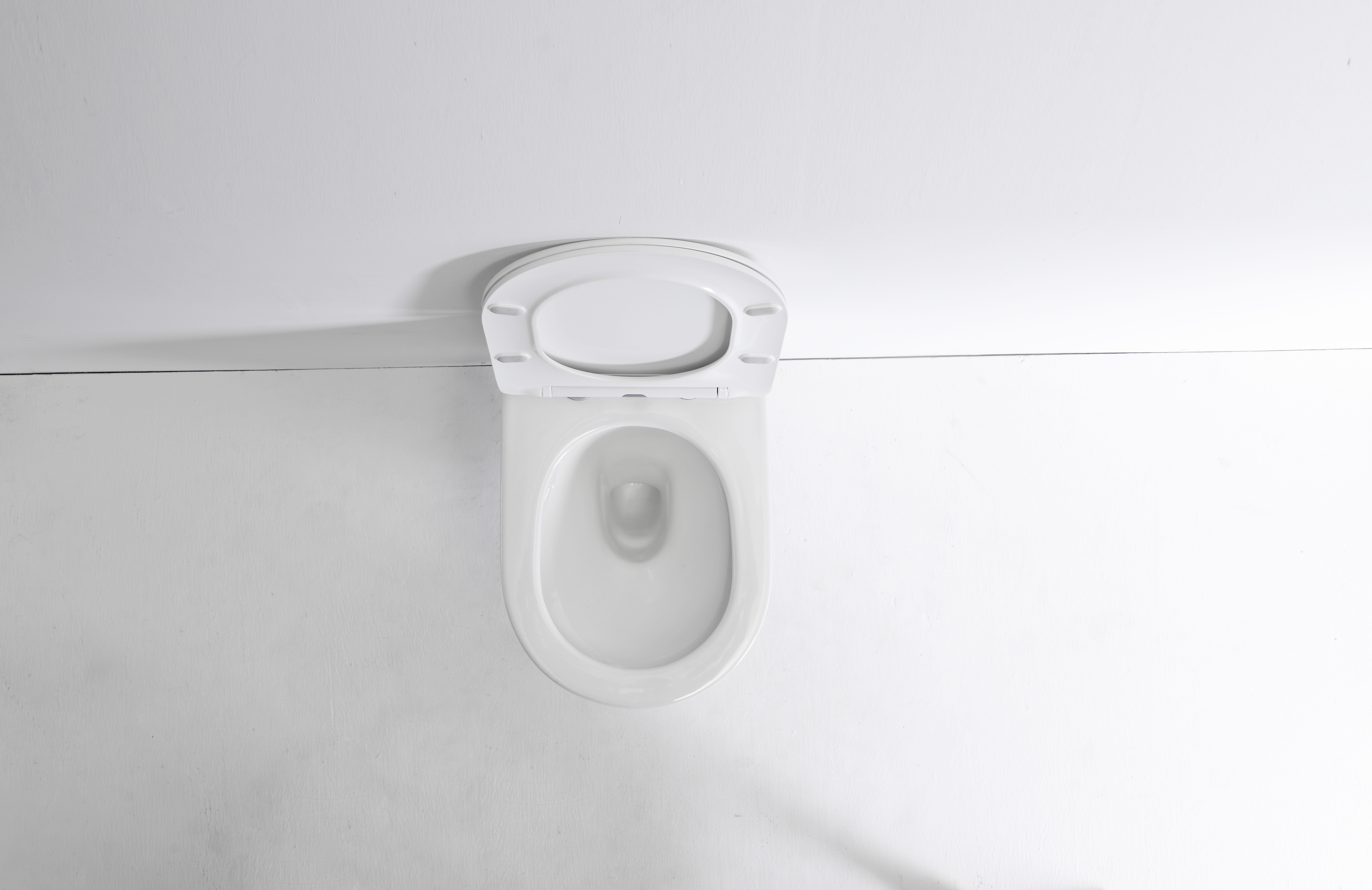 Vortex Wall Hung Toilet - Model BF2416, Self-Cleaning with Washdown & Rimless Flushing