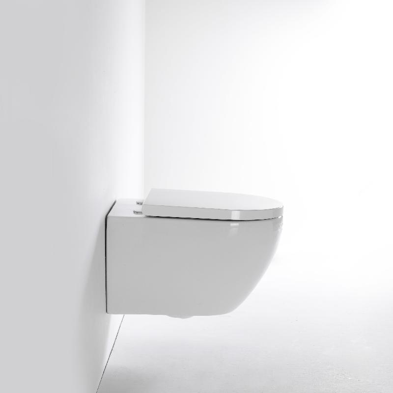 Quiet and Powerful Flushing Ceramic Wall-Hung Toilet - BF2416