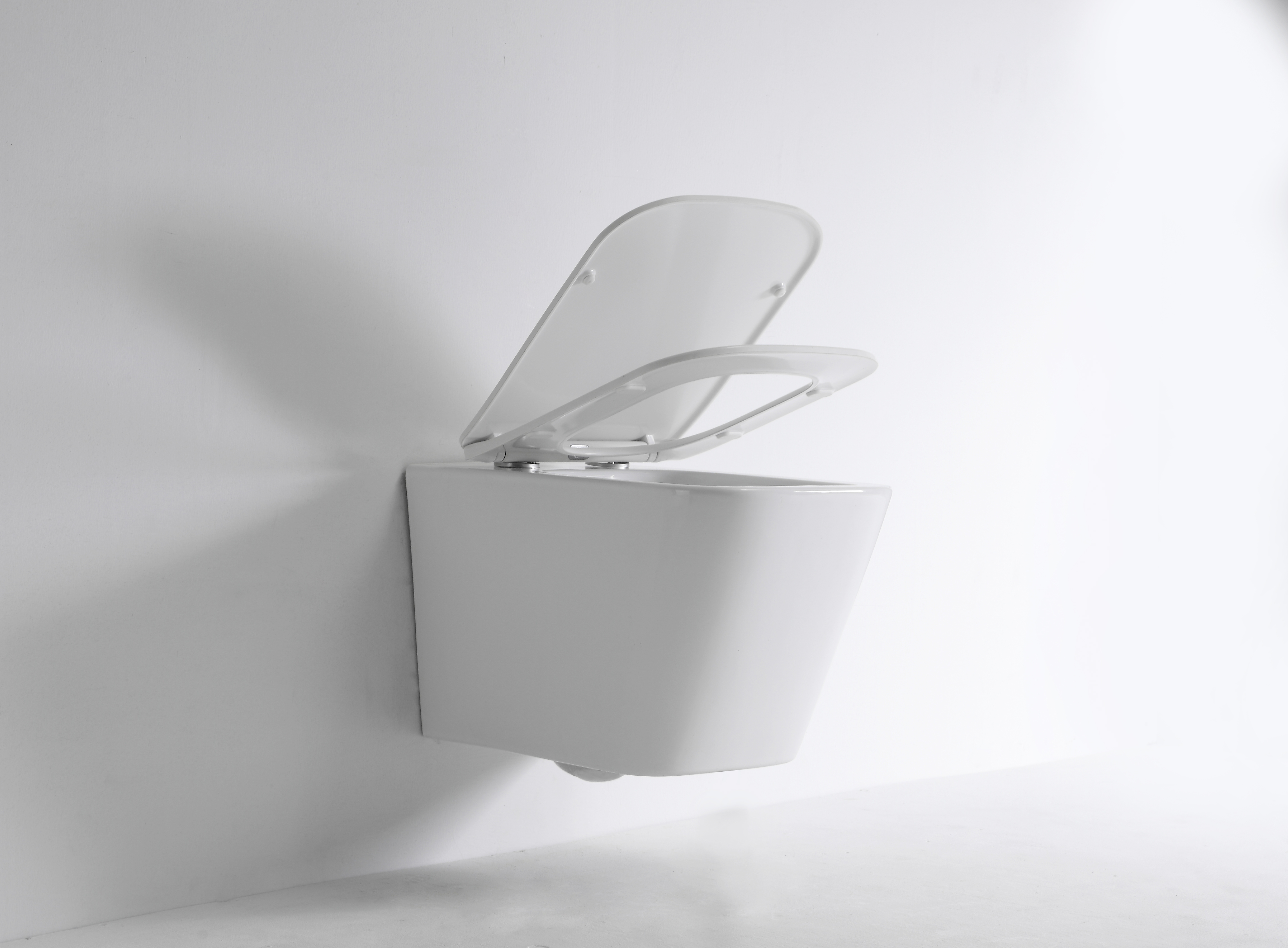 BF2417D Wall-Hung Toilet with Soft-Close Seat and Minimalist Design