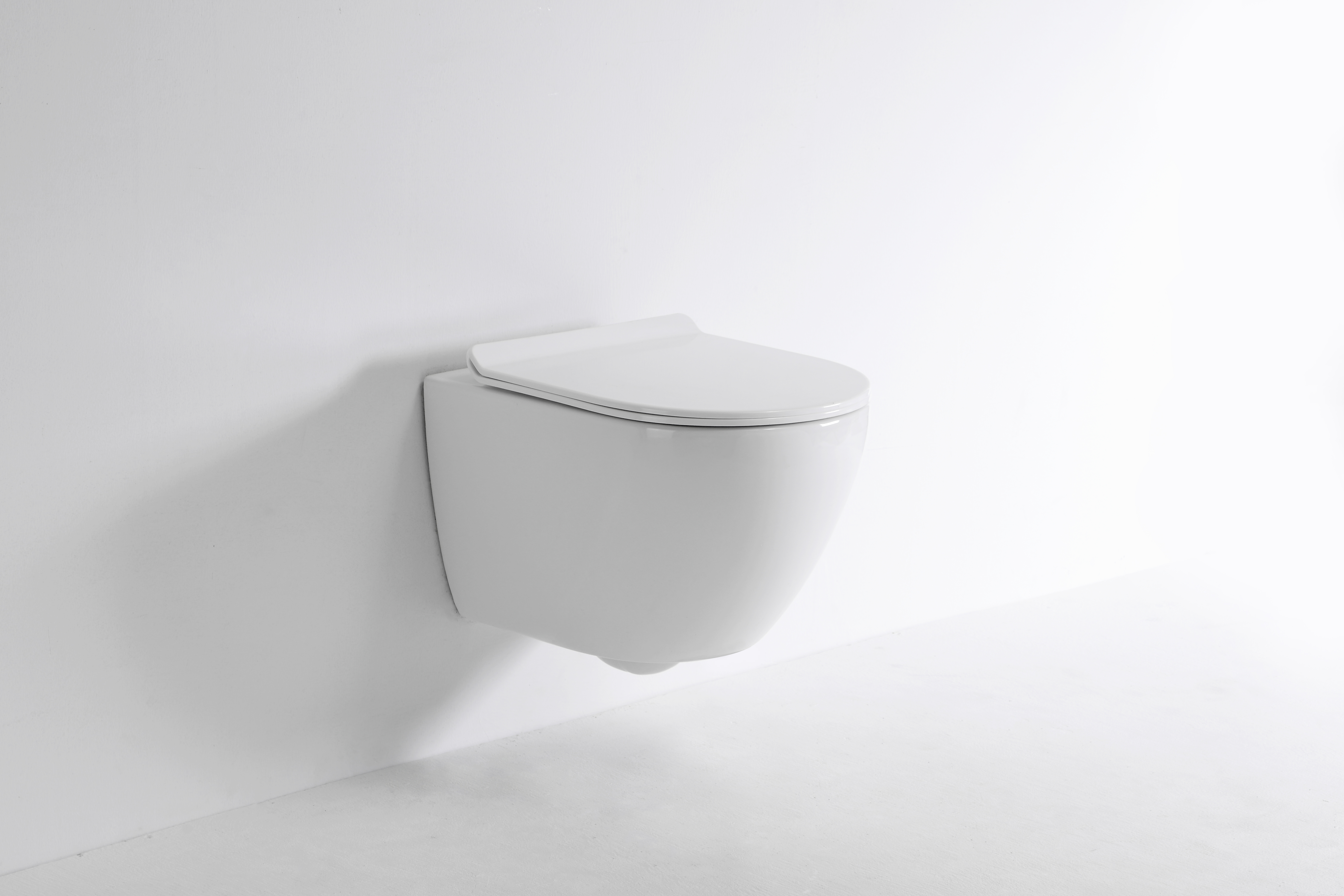 Wall-Hung Toilet 2418A – Ultra Vortex Flush Modern Ceramic WC