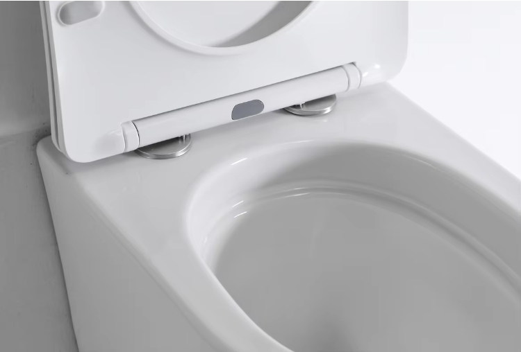 Inodoro Suspendido 2419 – WC de Cerámica Montado en la Pared con Diseño Cuadrado Moderno