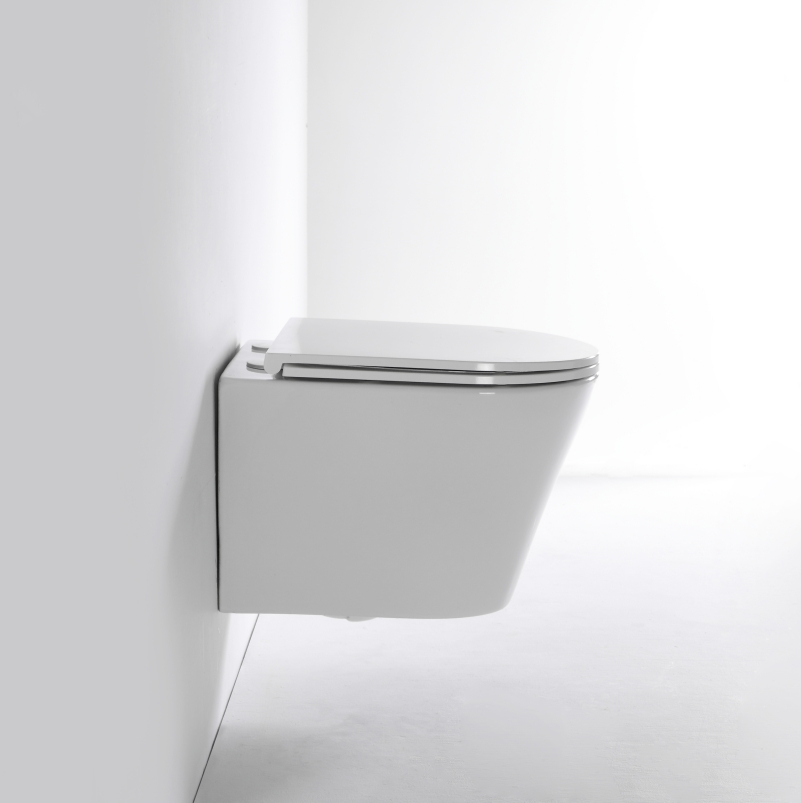 2419E Modern Wall Hung Toilet – Space-Saving, Silent Flush, Minimalist Design