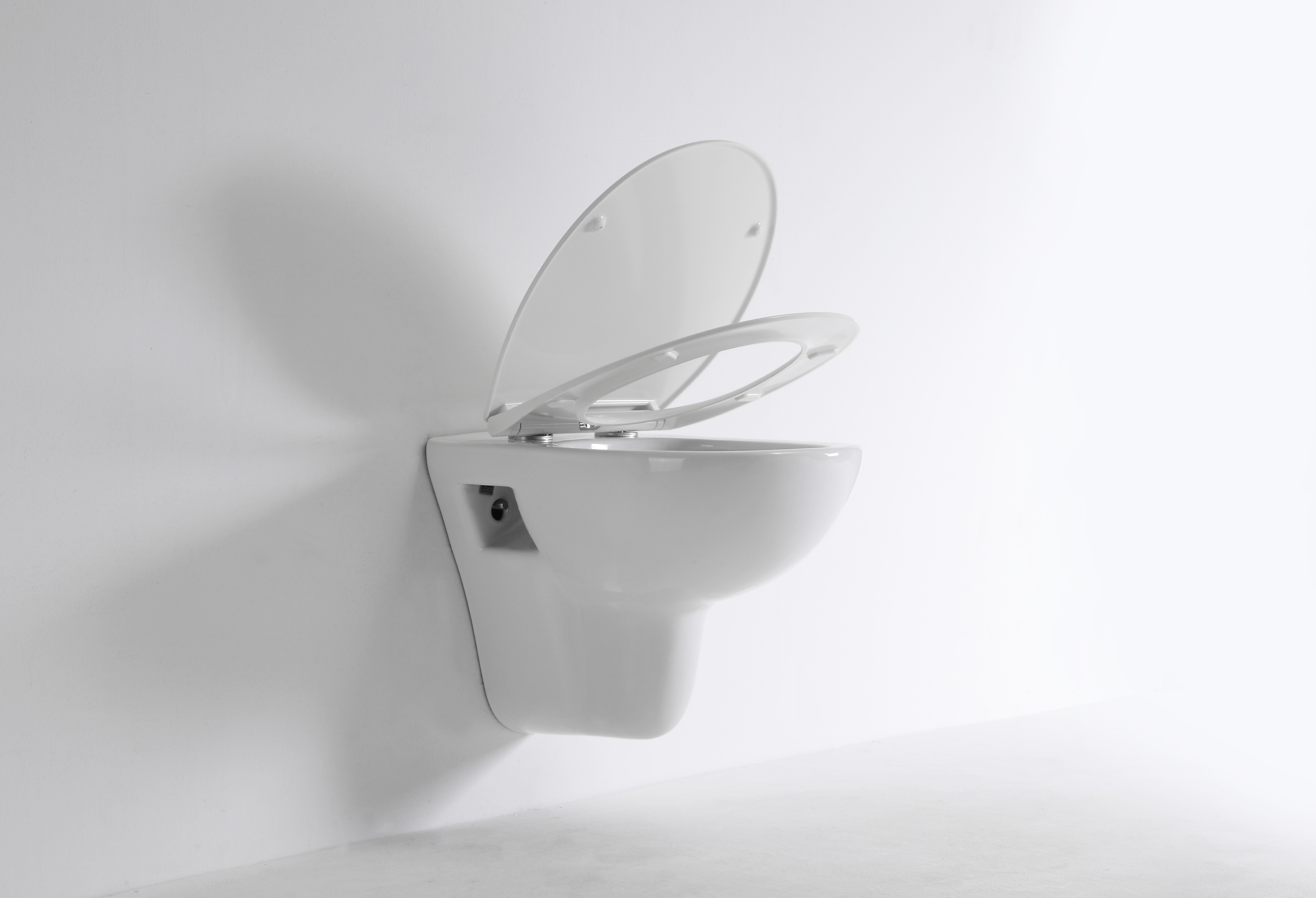 Toilette Suspendue 2420D - WC Moderne en Céramique Sans Bride