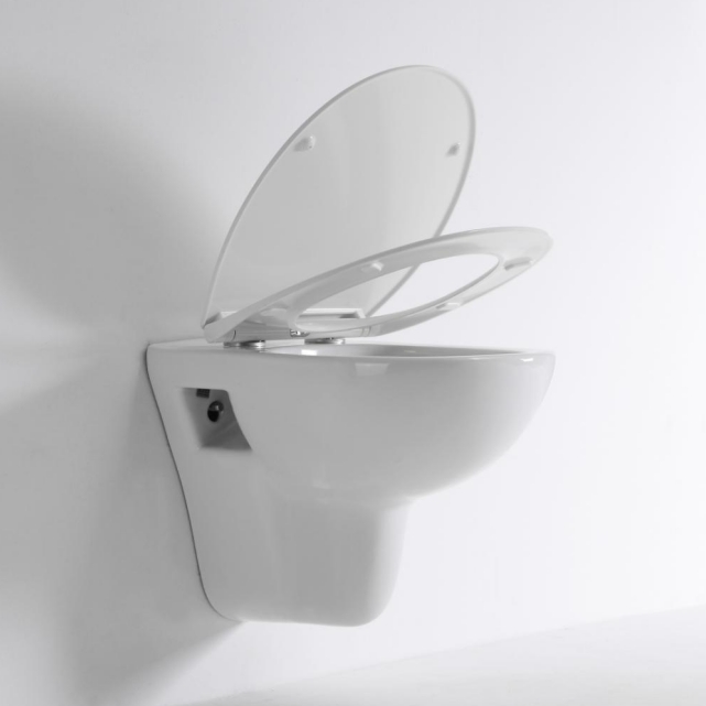 Inodoro Suspendido BF2420D – Diseño Compacto, Silencioso y Eficiente en Agua