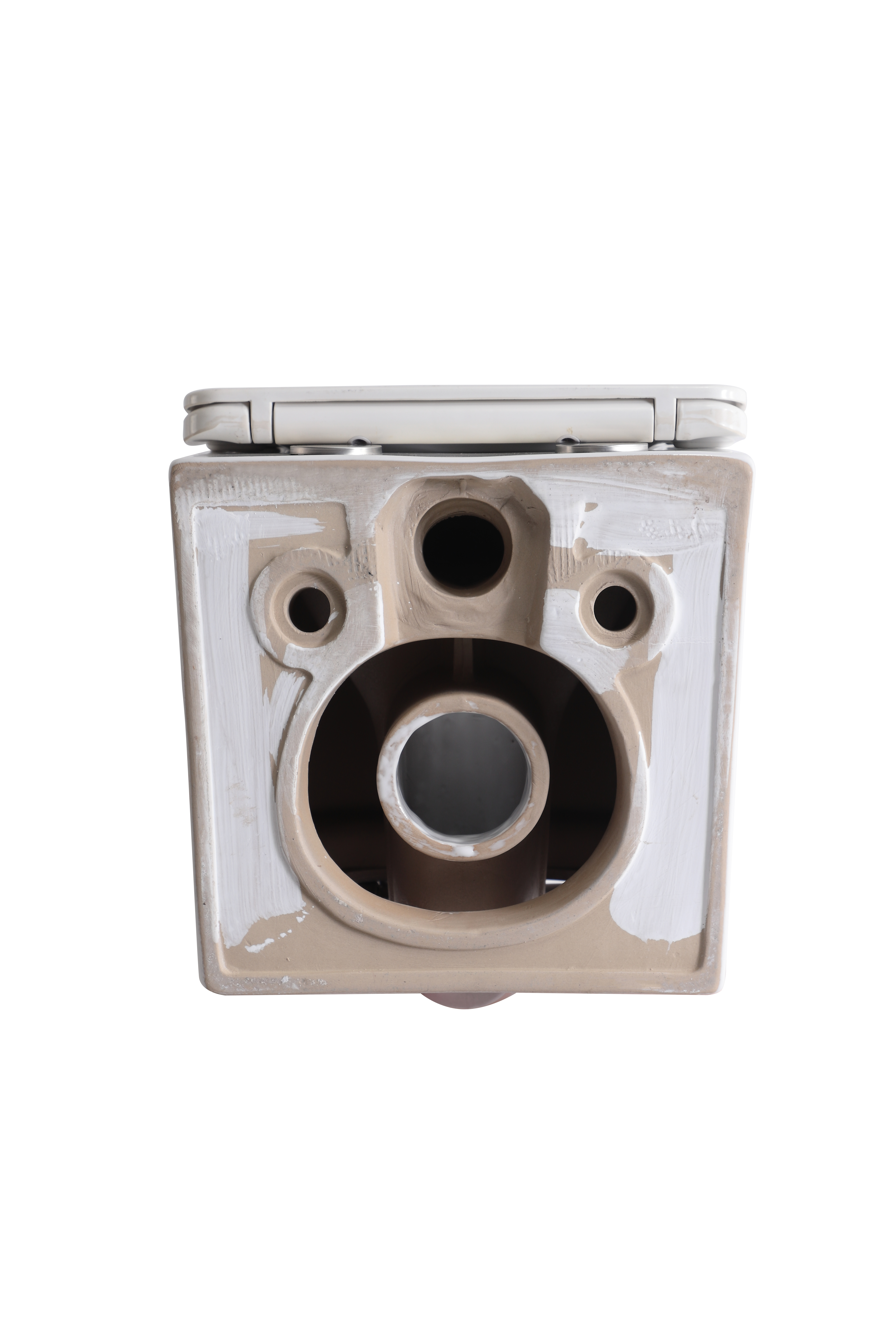 Modern Wall-Hung Toilet 2440E - Compact, Quiet Flush, Water-Saving Ceramic WC