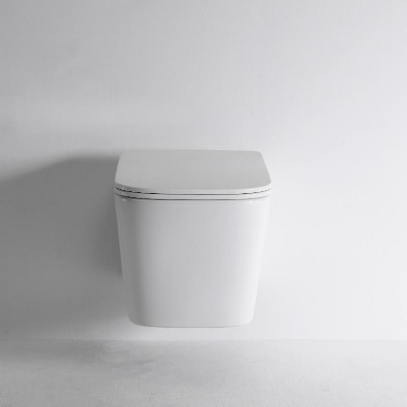 Modern Compact Wall-Hung Toilet 2440D – Silent, Water-Saving, Space-Saving Design