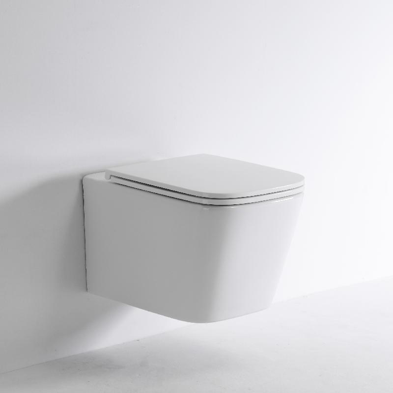 Modern Wall-Hung Toilet 2440E – Space-Saving, Silent Flush, Rimless Hygienic Design