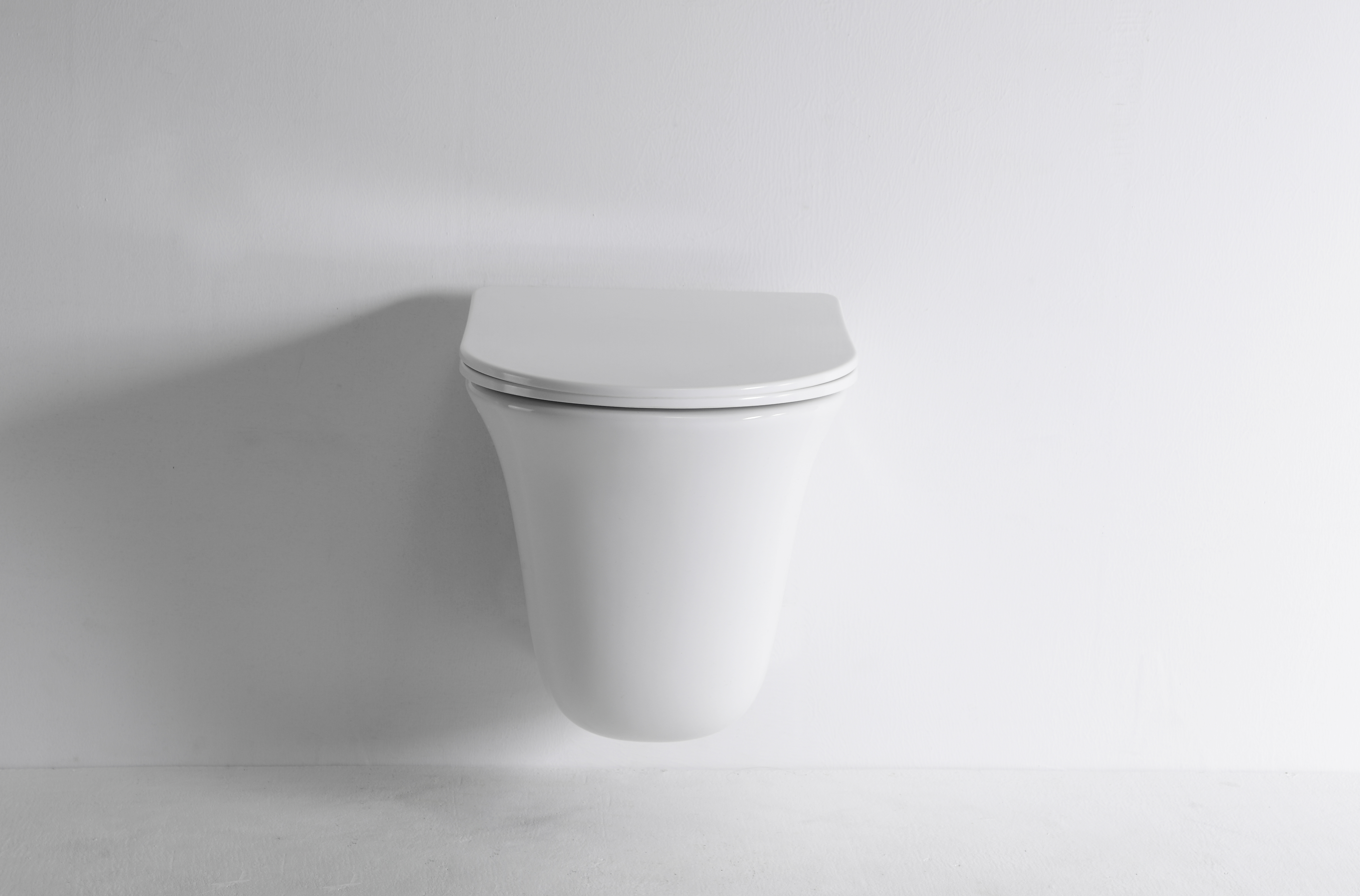 2441E Counter-Flow Rimless Wall Hung Toilet – Modern Concealed Tank Ceramic WC