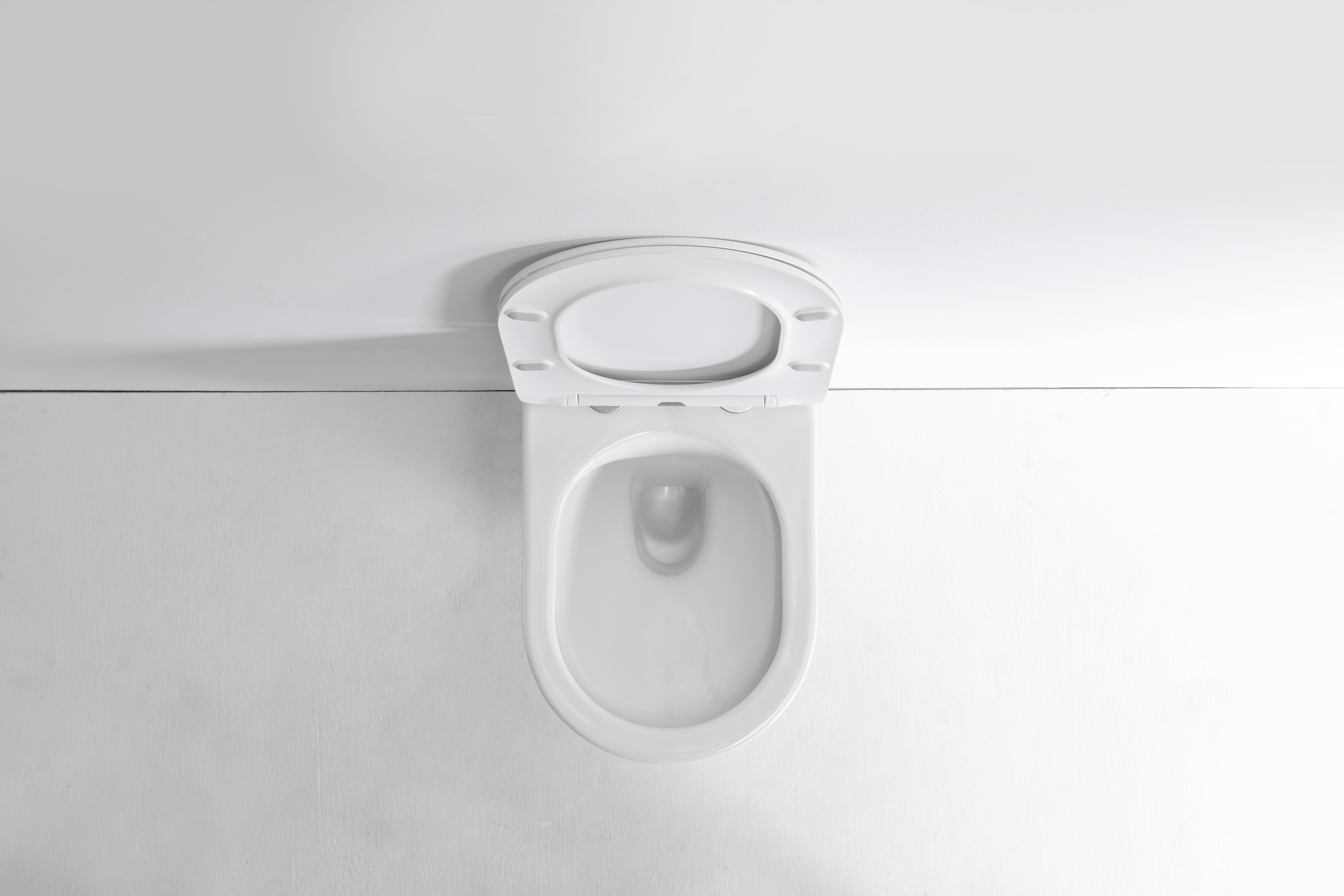 2442E WC Suspendu à Super Vortex – Toilette Murale Céramique Moderne à Réservoir Caché