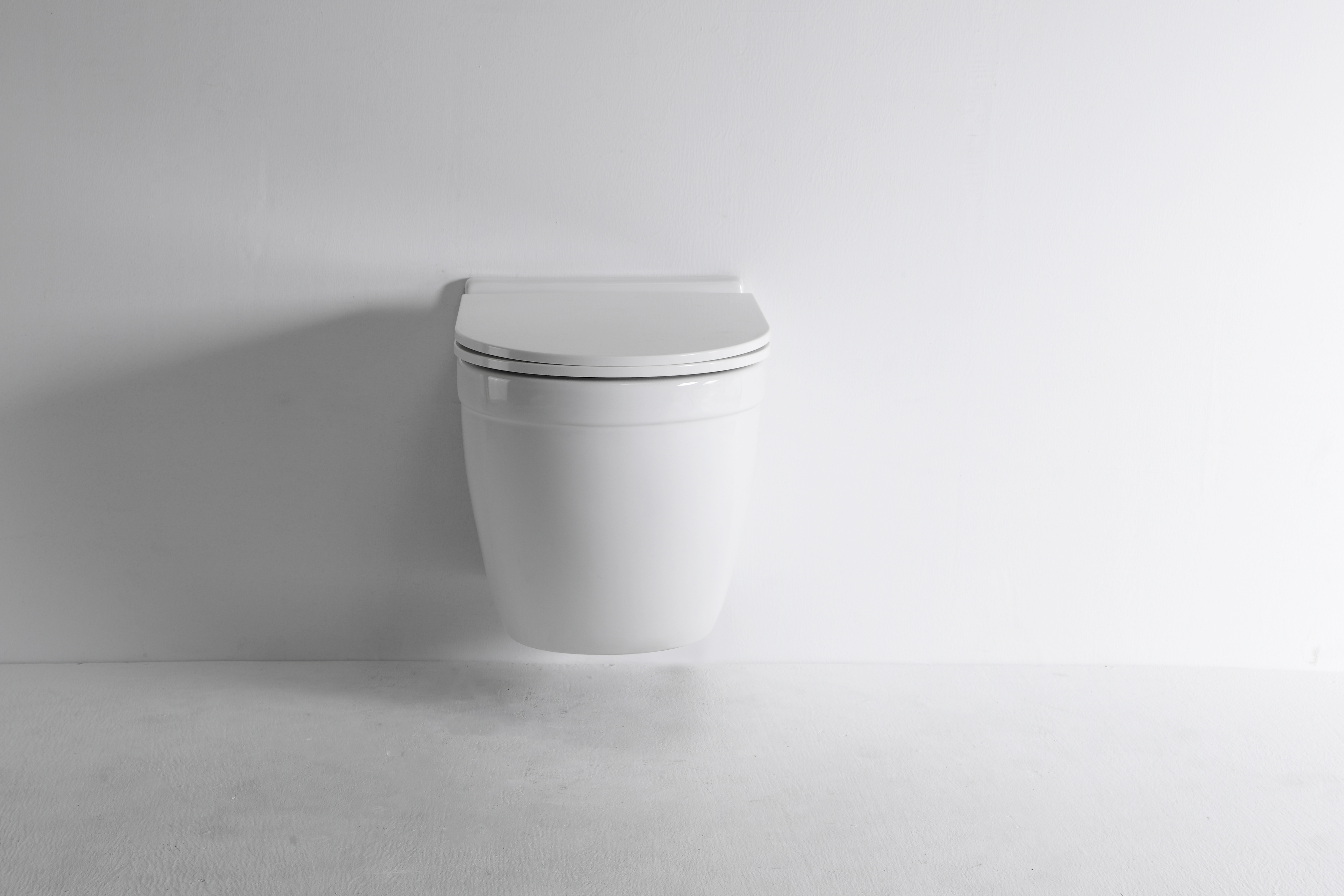 Modern Wall-Hung Toilet 2442E - Space-Saving, Silent, and Water-Efficient