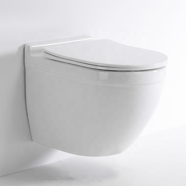 Sleek Wall-Hung Toilet 2442D - Space-Saving Modern Ceramic WC