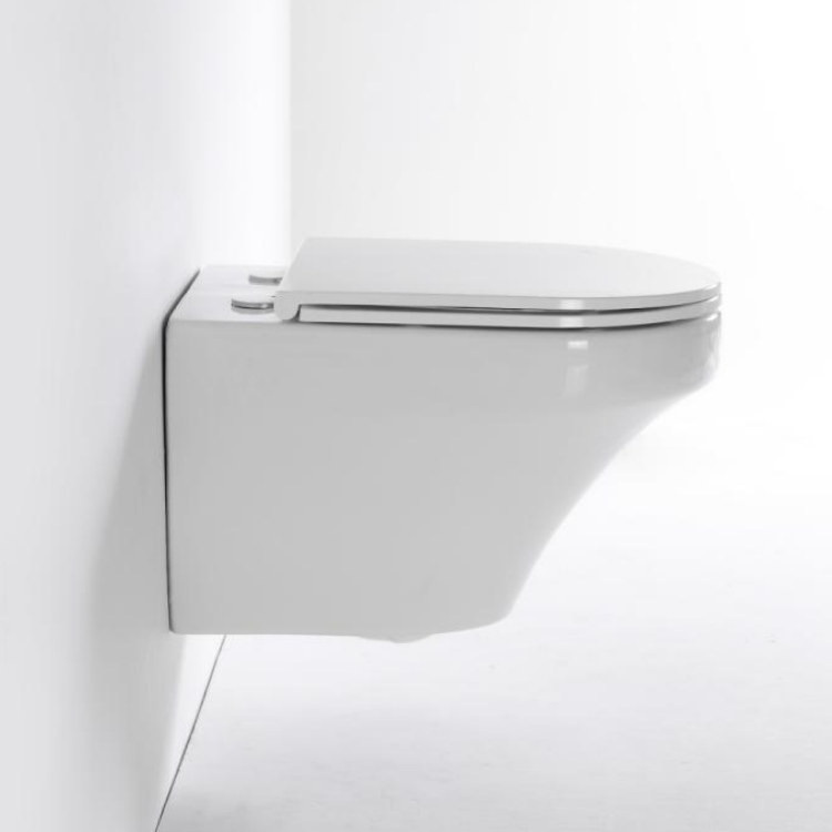 Vortex Wall Hung Toilet 2462E – 4.5L Water Efficient Rimless Ceramic WC