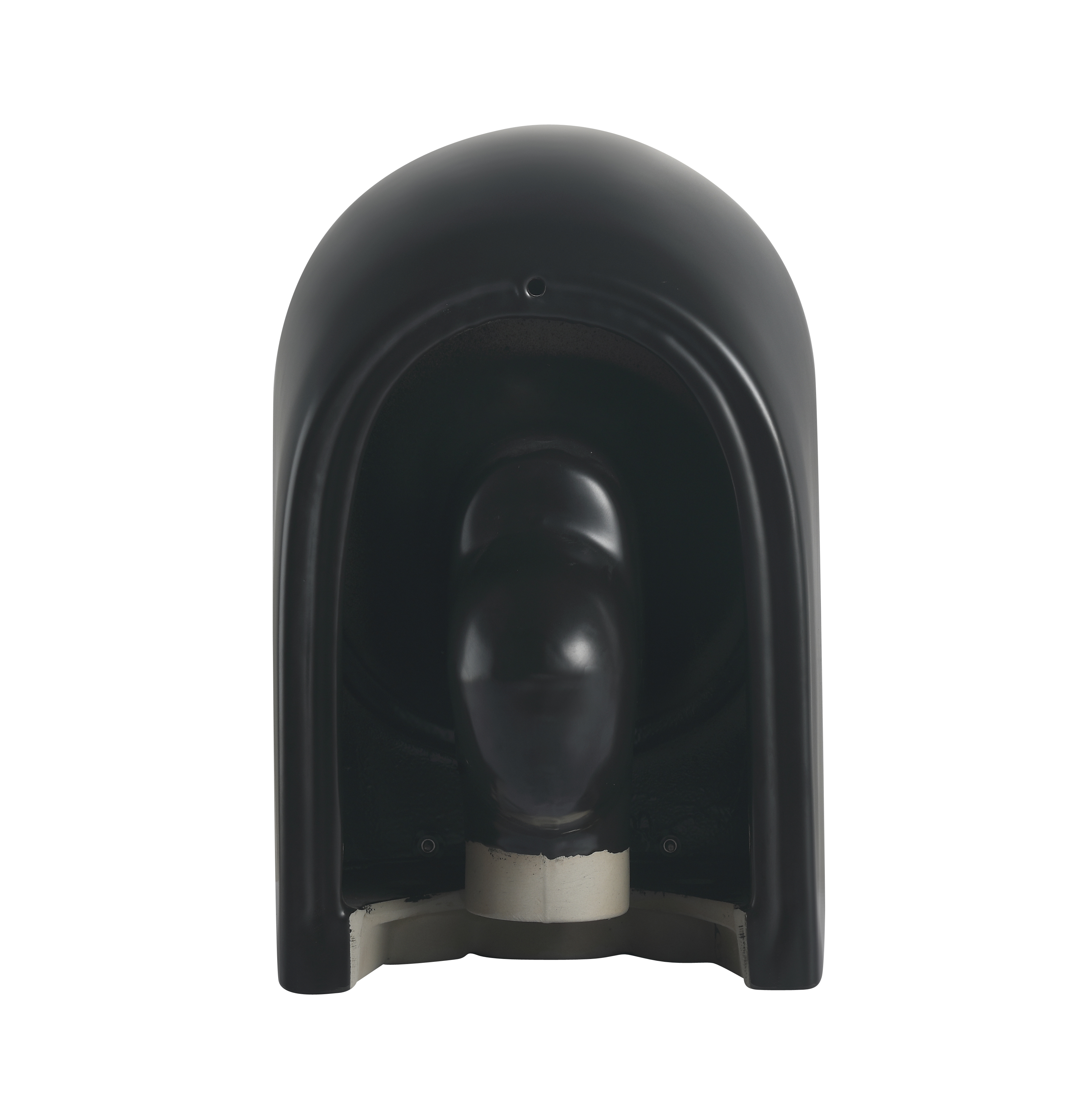 Toilette Suspendue 2468AB-MATT – Finition Noire Mate Moderne