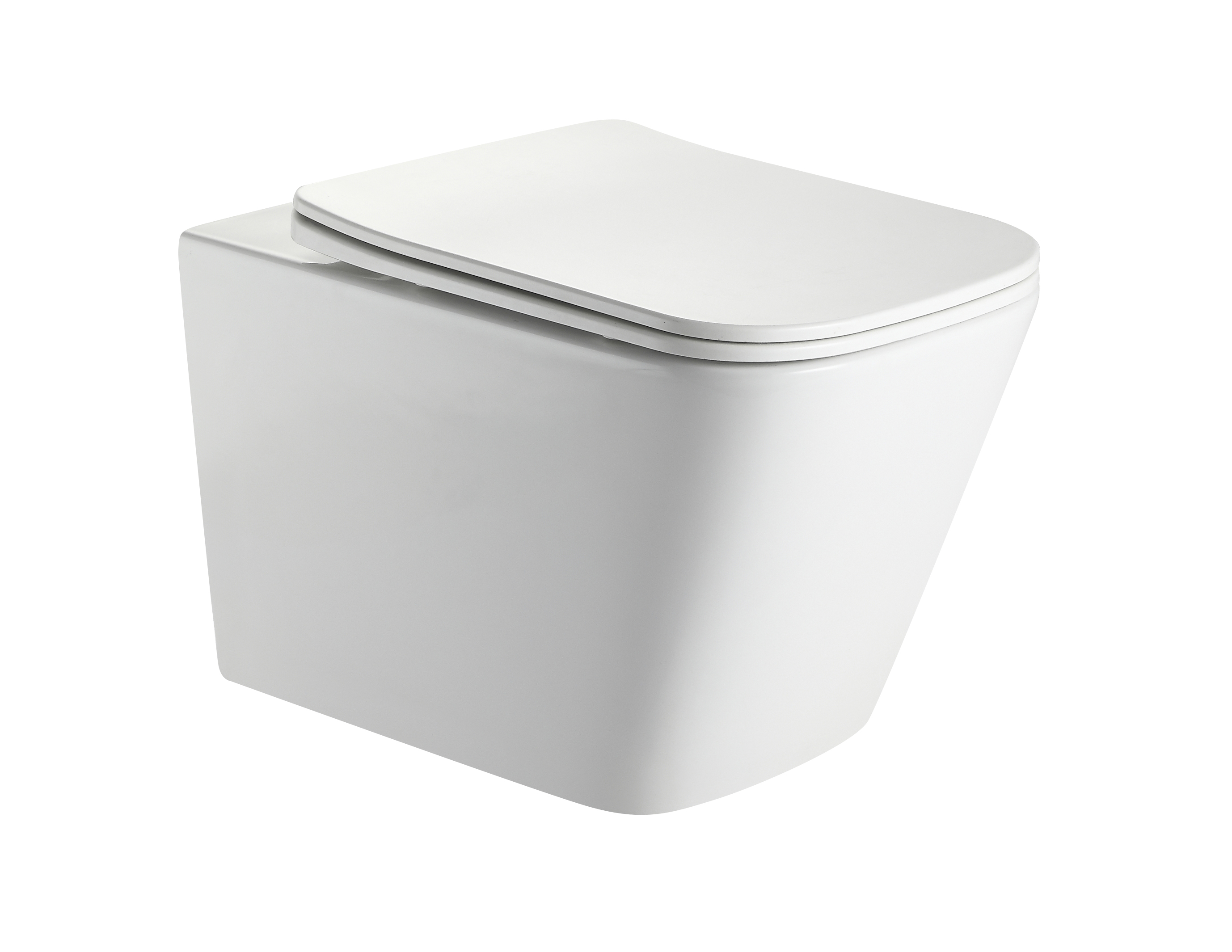 2470D Rimless Wall Hung Toilet – Modern Compact Ceramic WC