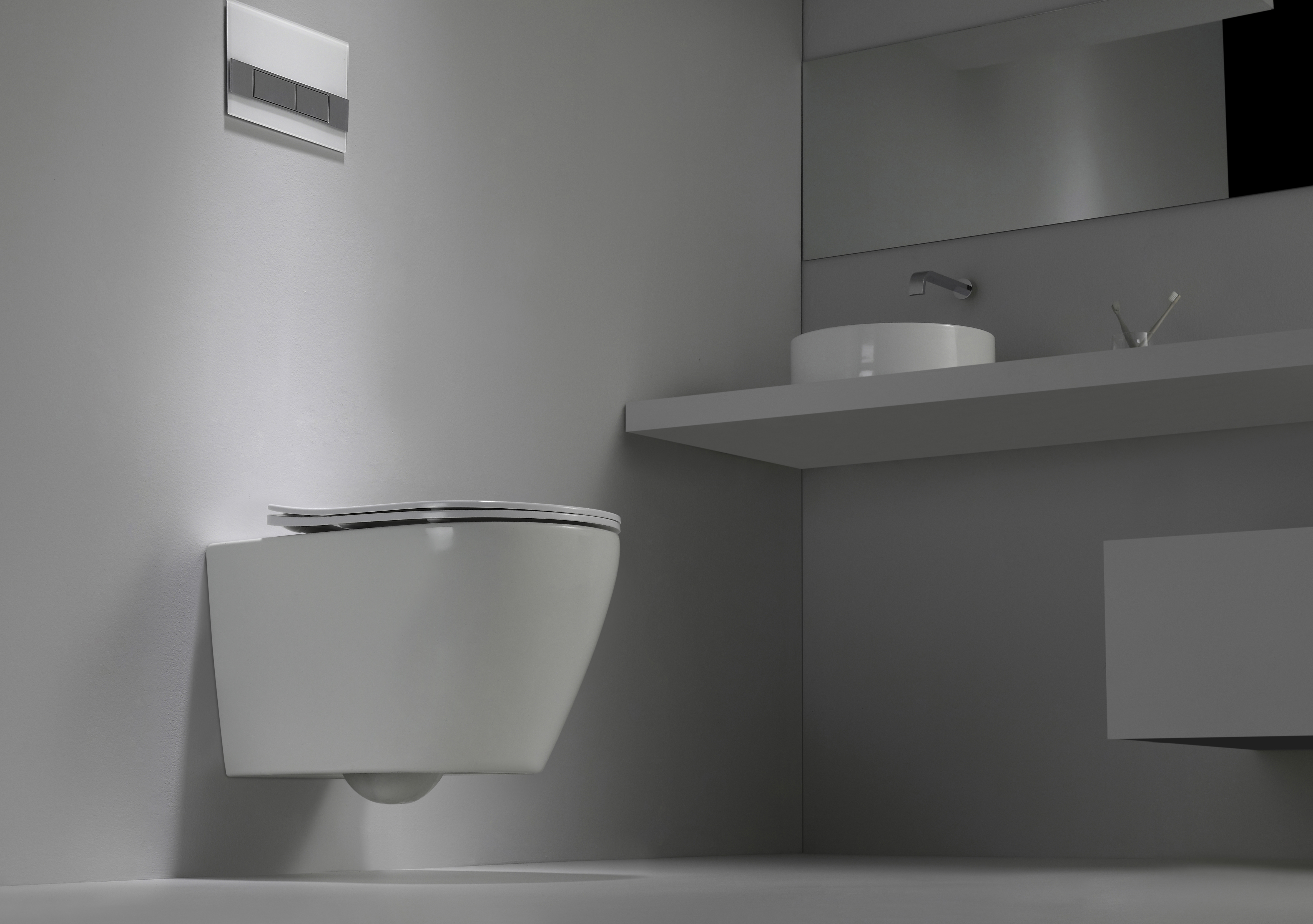 BF2476D Randloze Wandcloset – Moderne Hygiënische Toilet