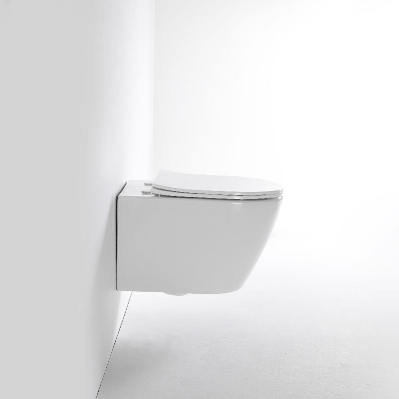 Modern Wall-Hung Toilet BF2476D – Sleek, Space-Saving & Eco-Friendly Design