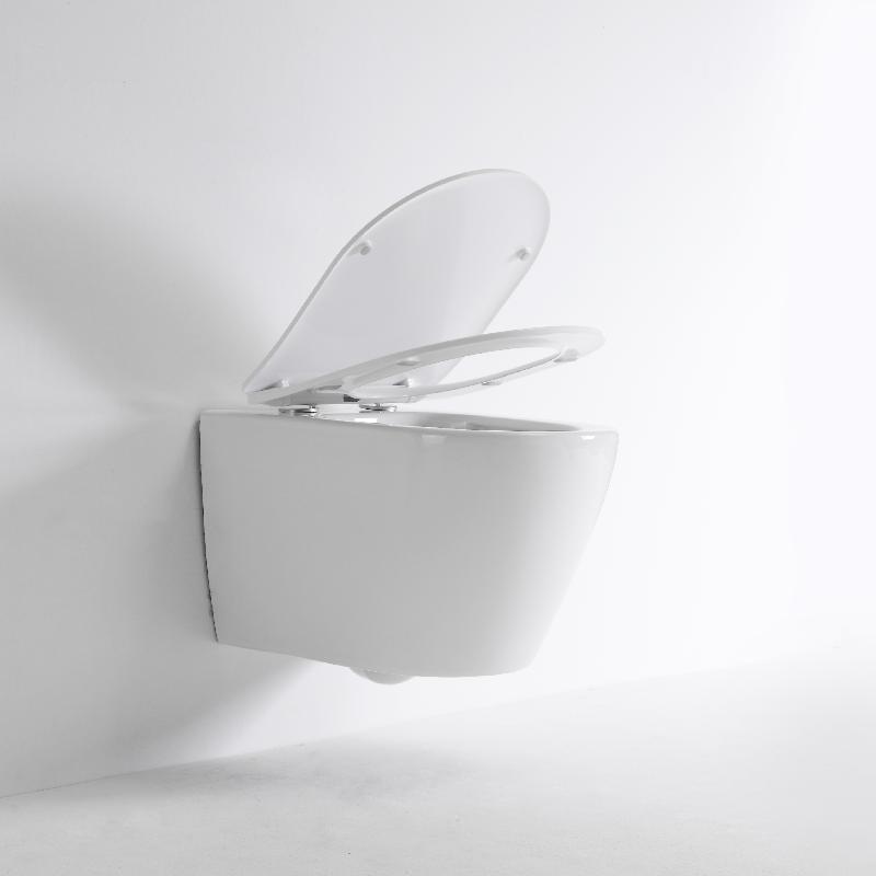 Modern Wall-Hung Toilet BF2476D – Sleek, Space-Saving & Eco-Friendly Design