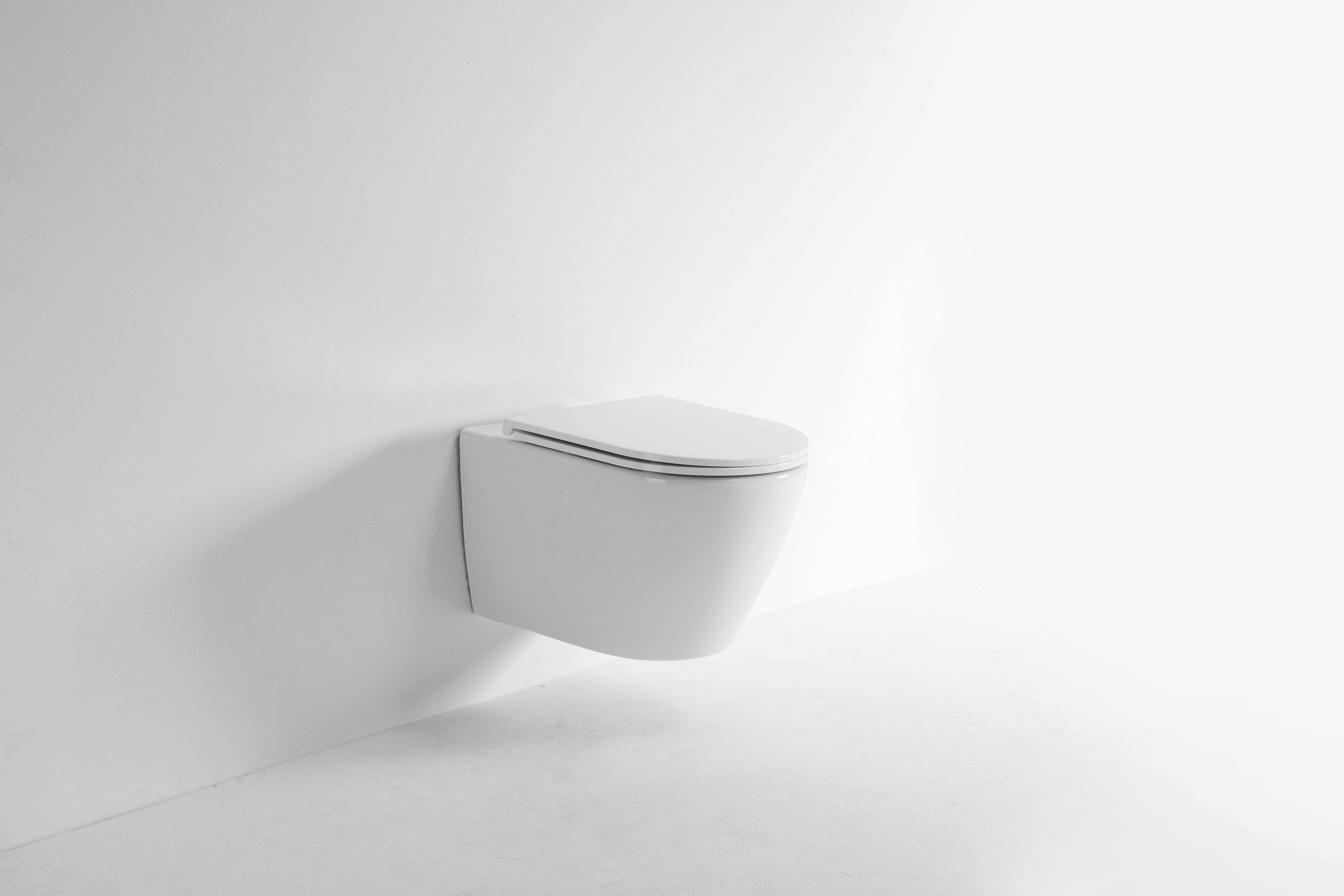 2476E Wall-Hung Toilet - Minimalist Compact Ceramic WC