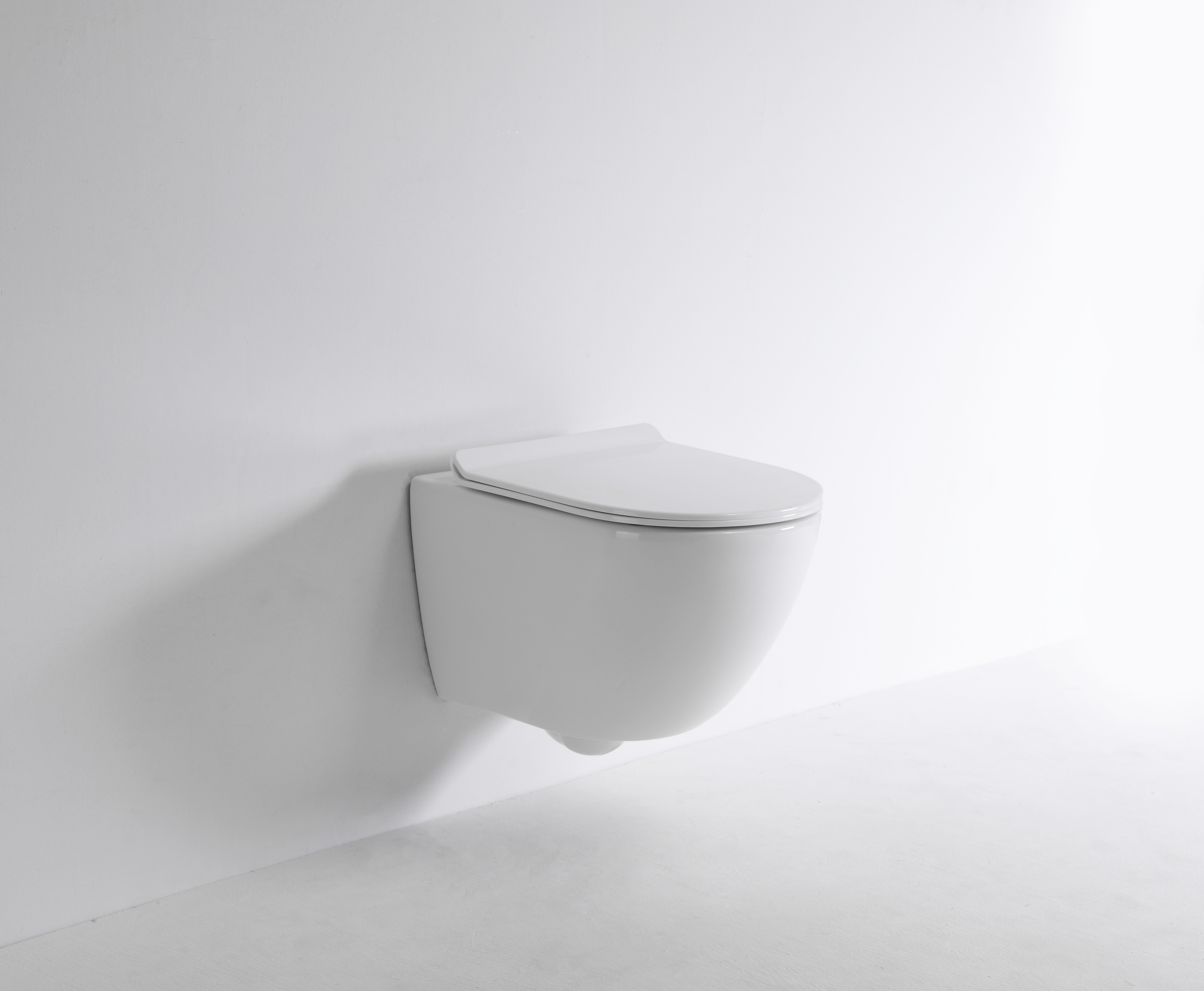 Toilette Murale 2478A – WC Suspendu Céramique Moderne Compact