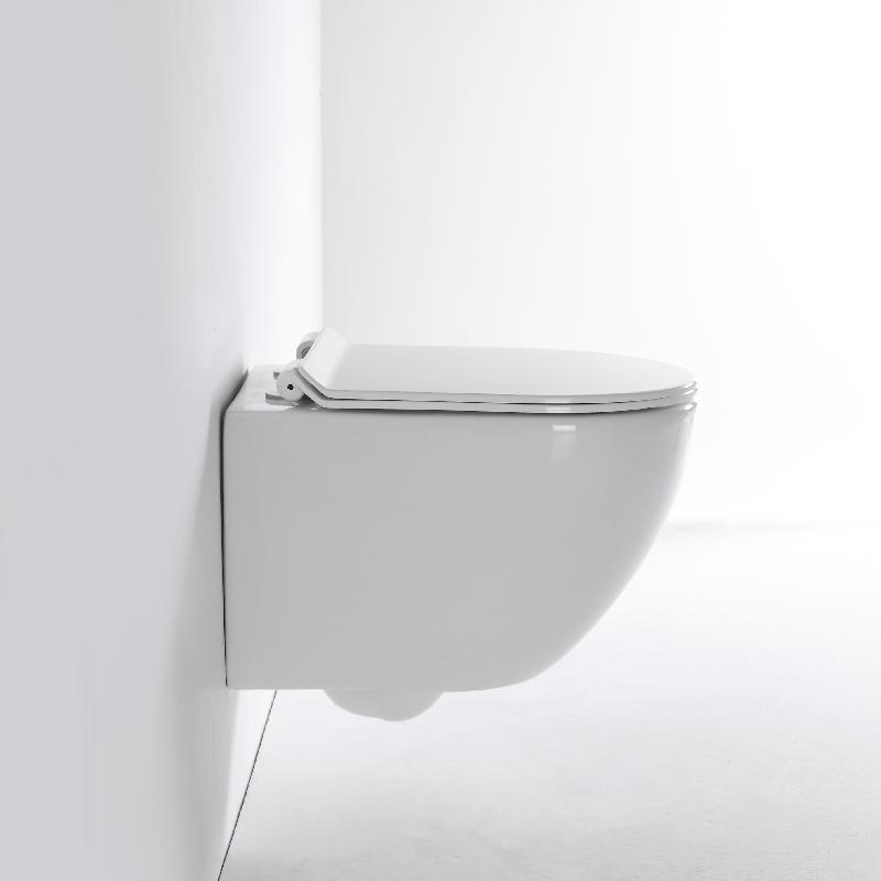 BF2478A Quiet and Powerful Flushing Ceramic Wall Hung Toilet