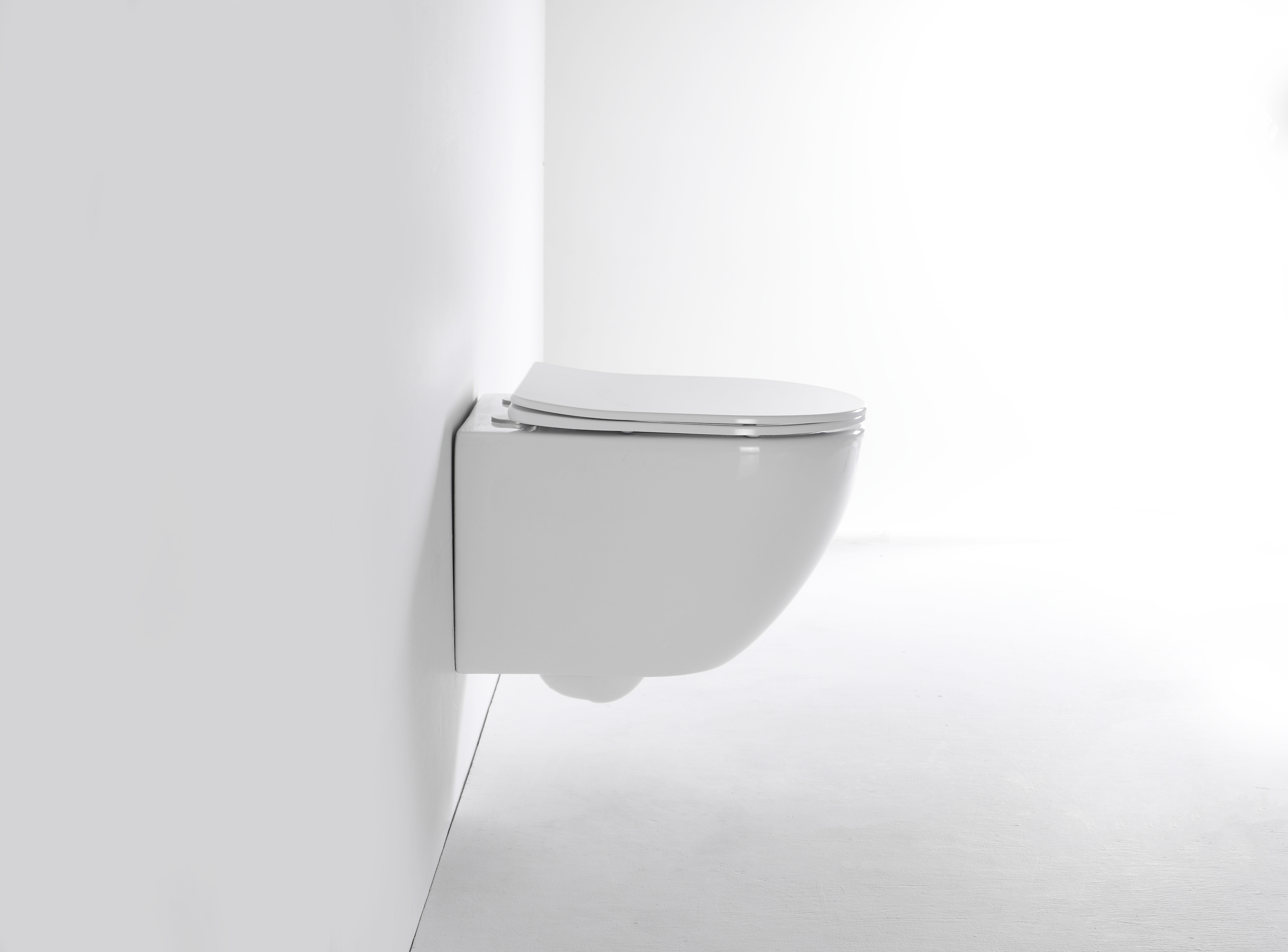 Model 2478D Wisząca Miska WC – Nowoczesna Ceramiczna Toaleta Ścienna do Współczesnych Łazienek