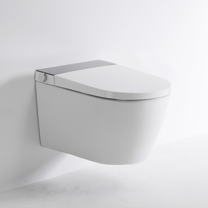BF2499 Smart Wall Hung Toilet Intelligent Ceramic Wall Mounted WC with Remote Control