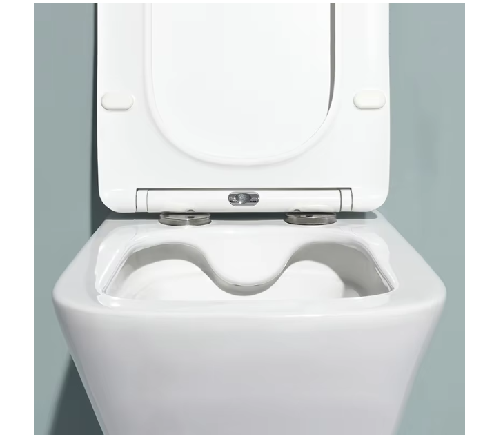 White Wall‑Mounted Smart Toilet / Wall‑Hung Intelligent WC – Auto Flush, Soft‑Close Lid & Deodorizer