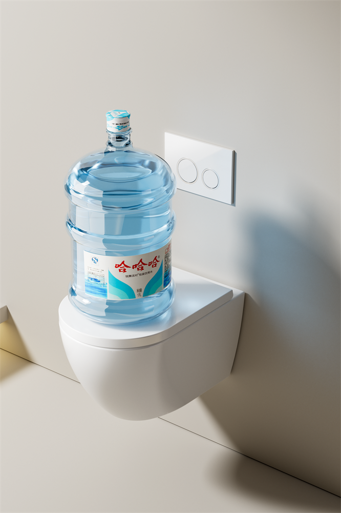 BF2417 Wall Hung Toilet Ceramic Nano Self-Cleaning Wall Mounted Toilet 3/6L CE ROHS Certified