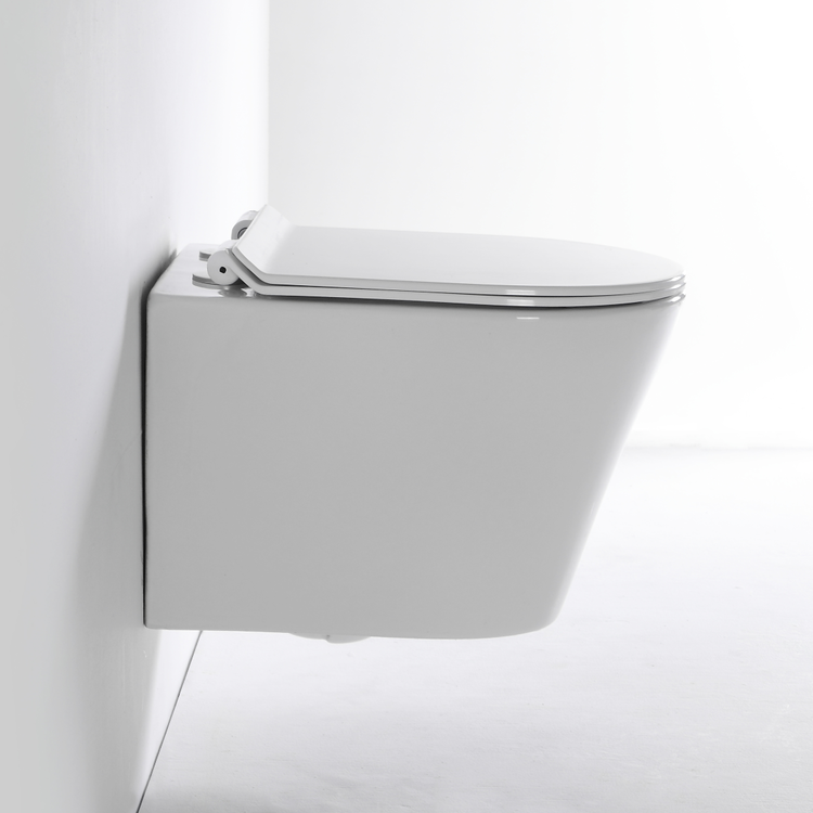 Wall-Hung Toilet 2419A – Seamless Design, Silent Flush & Eco Performance