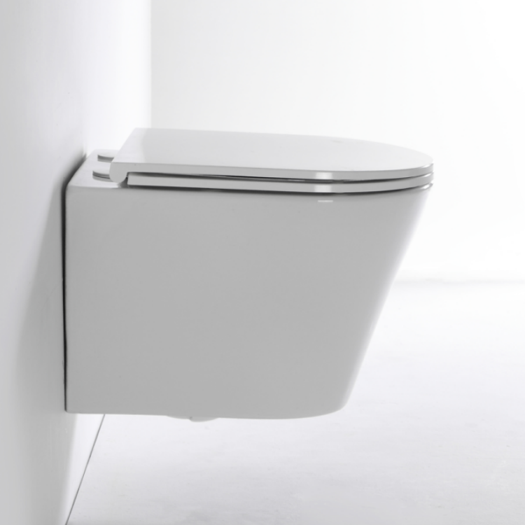 Modern Vortex Wall Hung Toilet 2419E – 4.5L Water Saving Ceramic WC