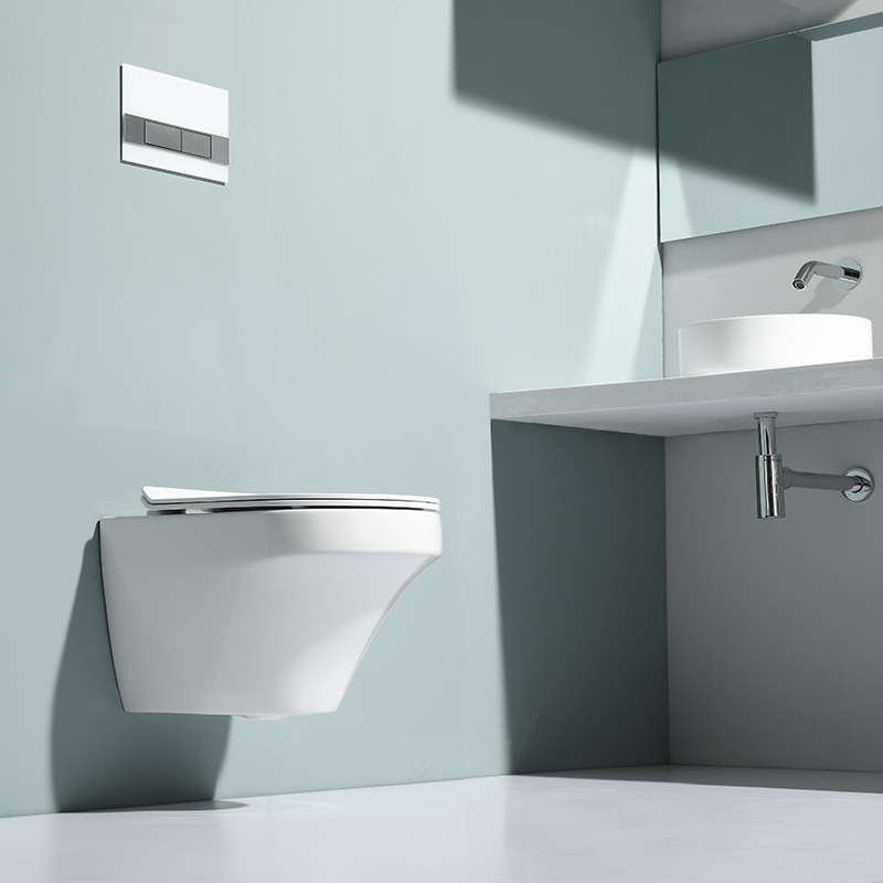 WC Suspendu Vortex 2462A – Chasse Tourbillon Économie d’Eau – Design Moderne