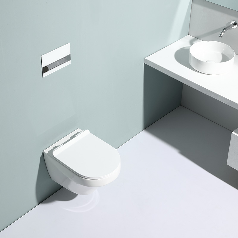 WC Suspendu Vortex 2462A – Chasse Tourbillon Économie d’Eau – Design Moderne