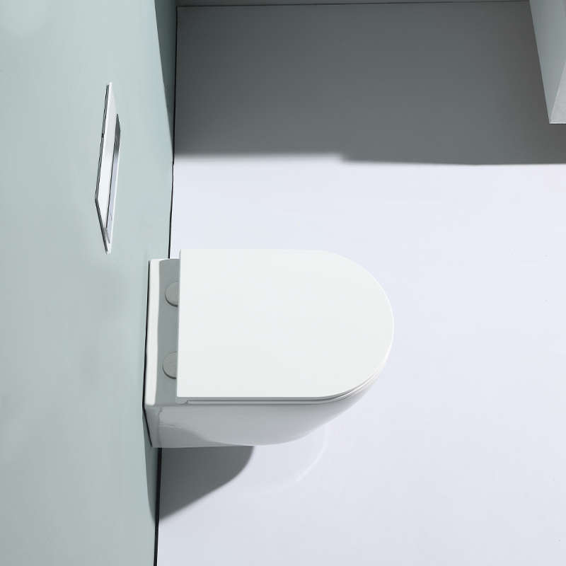 2476E Rimless Wall Hung Toilet – Space-Saving, Hygienic, Quiet Flush