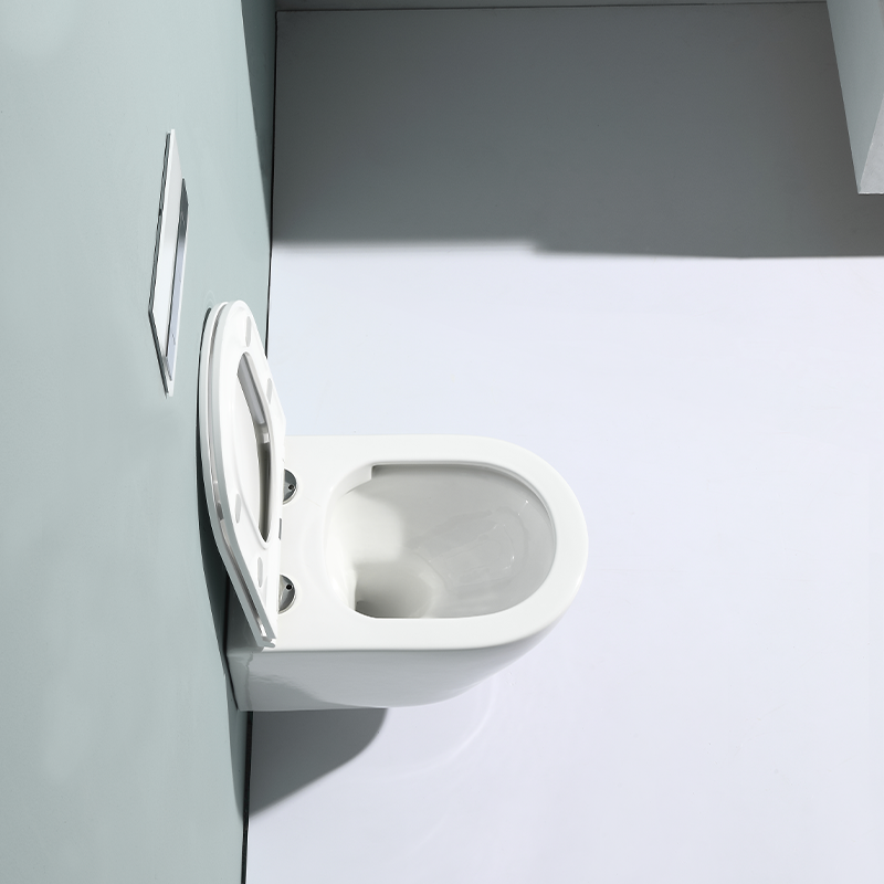 2476E Wall-Hung Toilet - Minimalist Compact Ceramic WC