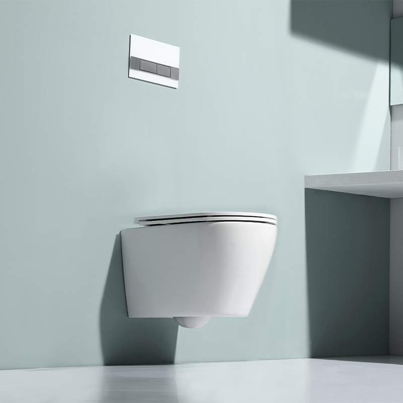 2476E Rimless Wall Hung Toilet with Hygienic Design