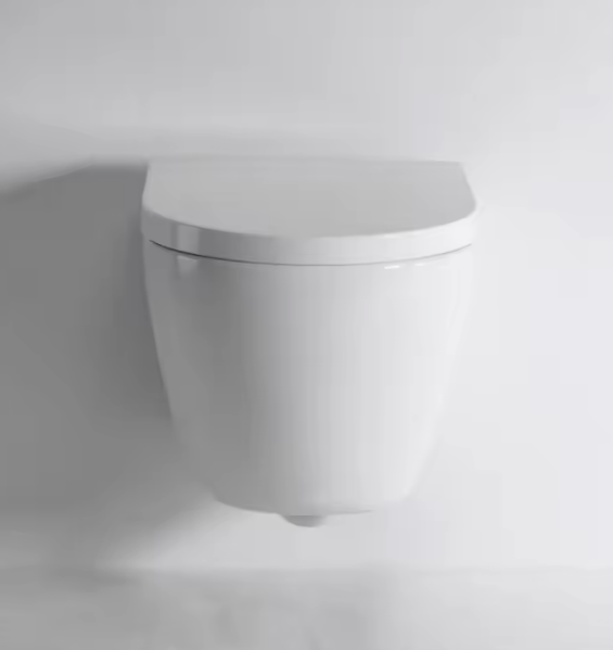 BF2418D Wandhängendes Keramik-WC mit Soft-Close-Sitz und Dual-Flush-System