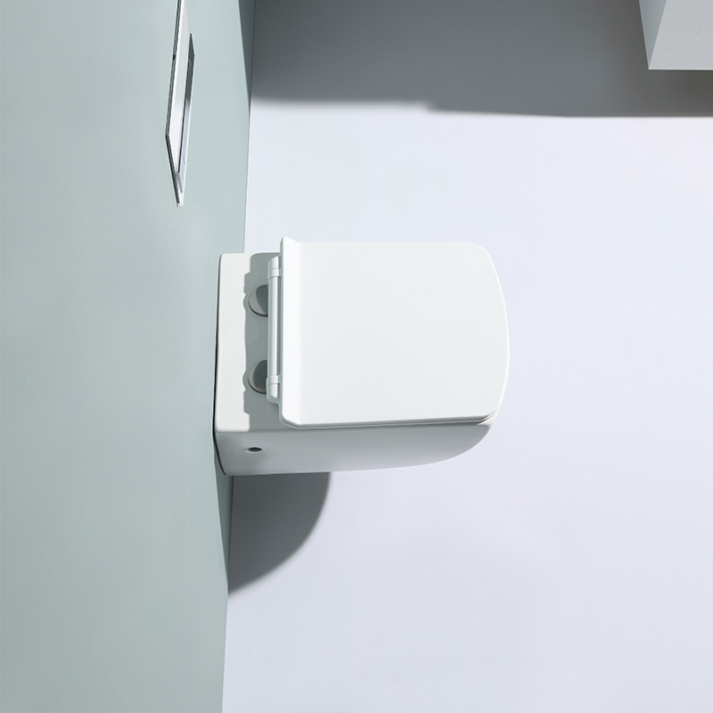 Model 2496 Modern Wall Hung Toilet – Minimalist Ceramic Wall Mounted WC for Contemporary Bathrooms