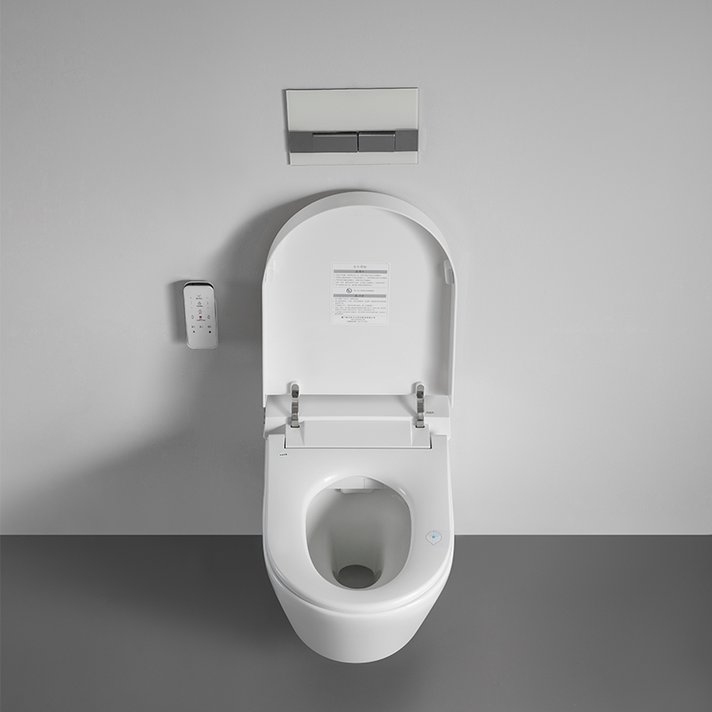 WC sospeso intelligente 2497 con funzione bidet, riscaldamento e scarico super vortex