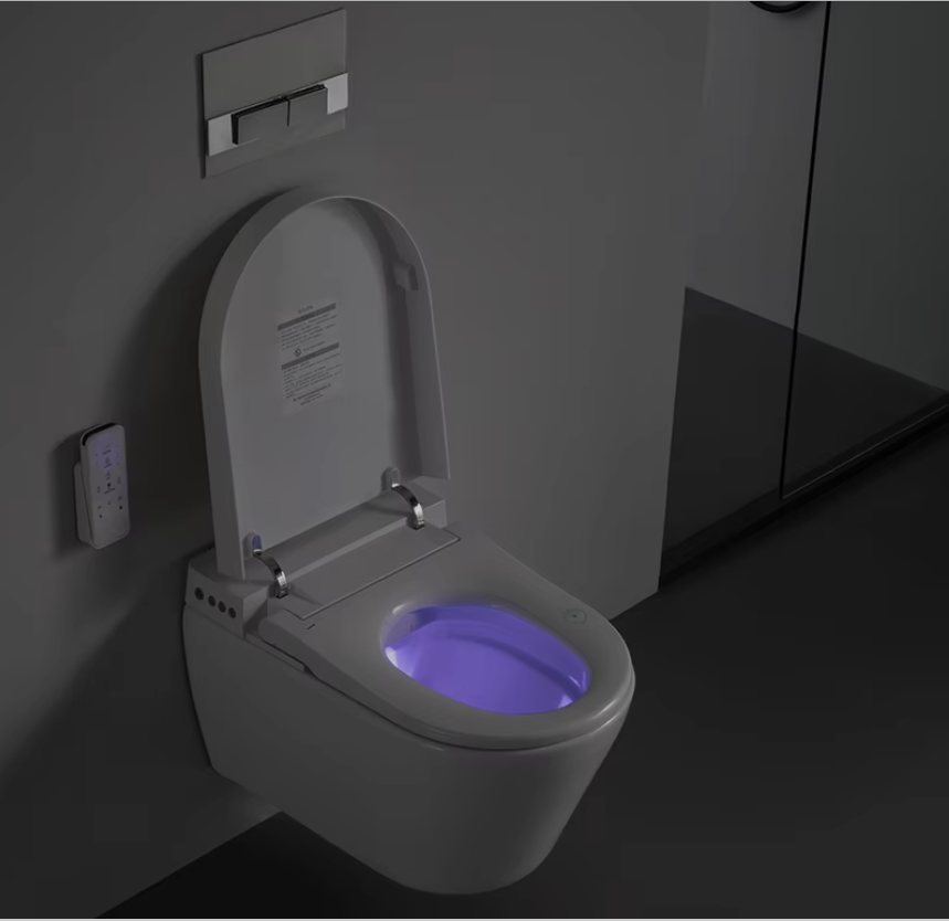 Modelo 2497 Vaso Sanitário Inteligente Suspenso – Sanita Eletrónica de Parede com Bidé Integrado