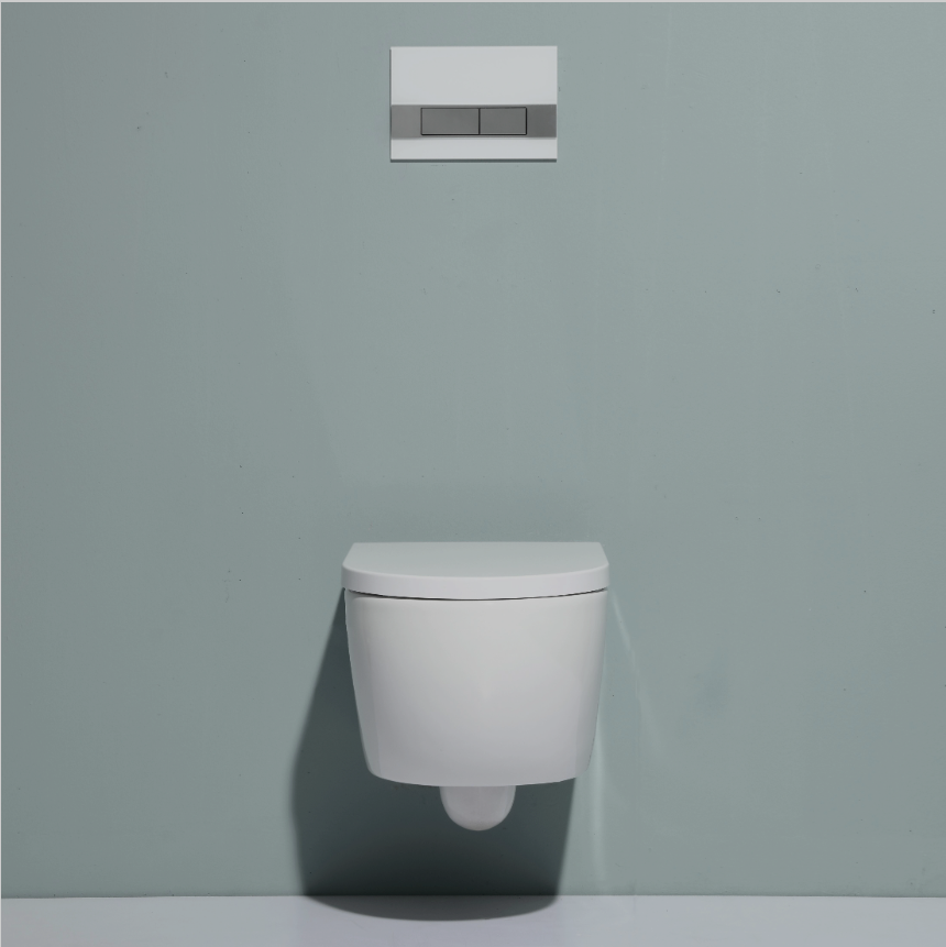 BF2468 Wall-Hung Toilet – Minimalist Silent Flush Space-Saving WC