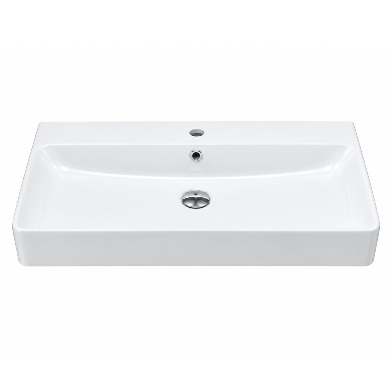 Modern Wall Mounted Ceramic Cabinet Basin–BF0419