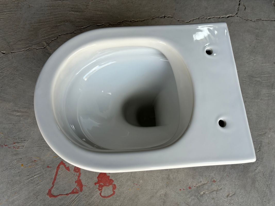 BEFEN Rimless Wall Mounted Toilet Soft Close Seat