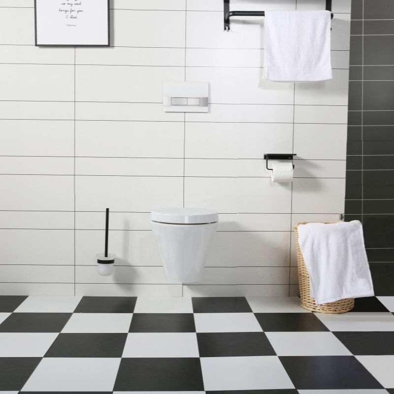 BF2409 Rimless Wall-Hung Ceramic Toilet with Soft Close PP Cover