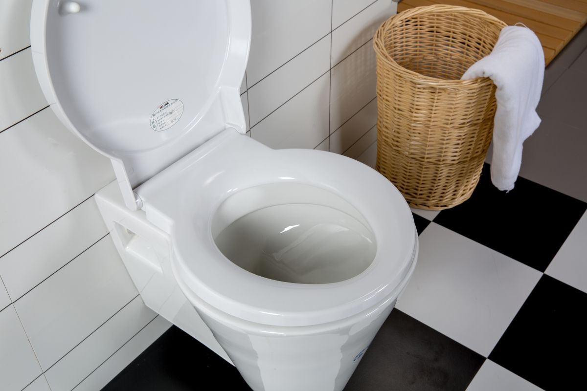 Modern Wall-Hung Rimless Toilet BF2409 – Ceramic Soft Close Seat, CE/ROHS Certified