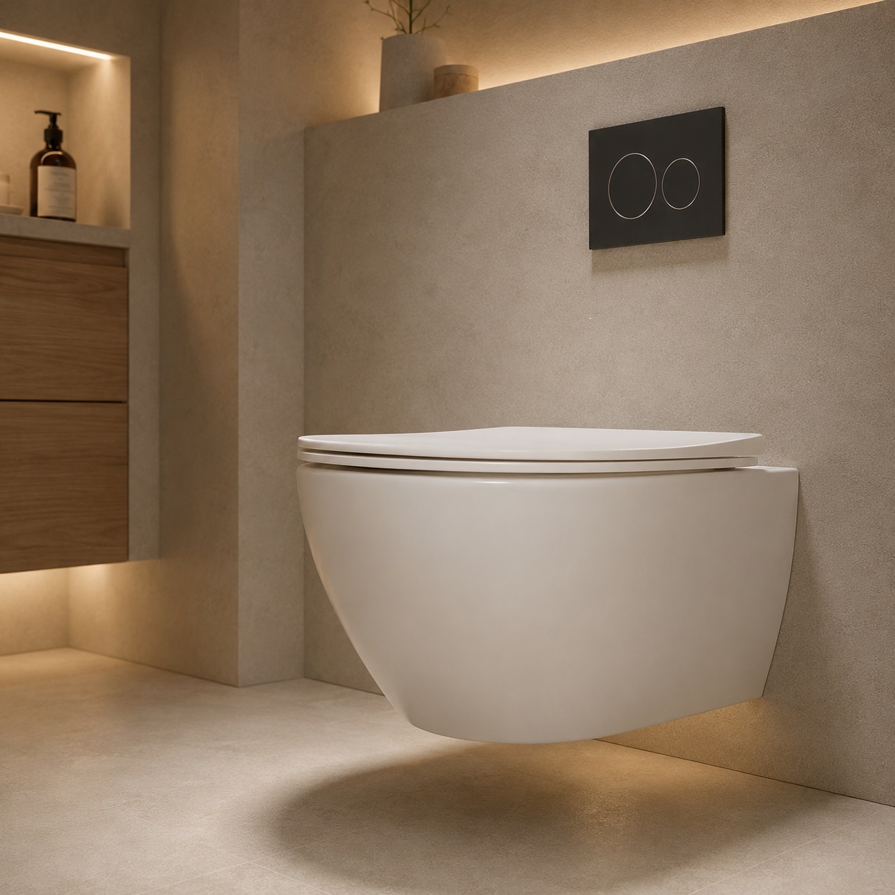 BF2416 Vortex Wall Hung Ceramic Toilet with Washdown Flushing