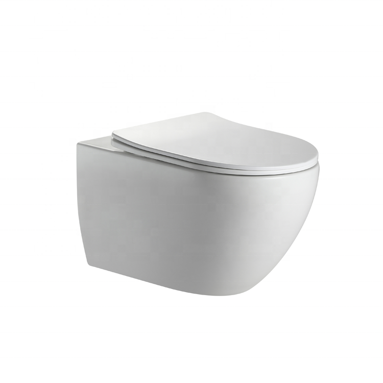 BF2416 New Vortex Wall Hung Toilet Washdown Ceramic Glossy White 530×360×350 mm