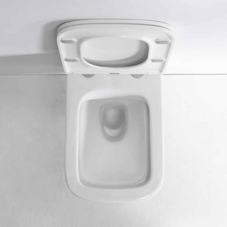 Modern Rimless Wall Hung Toilet Ceramic Bathroom WC