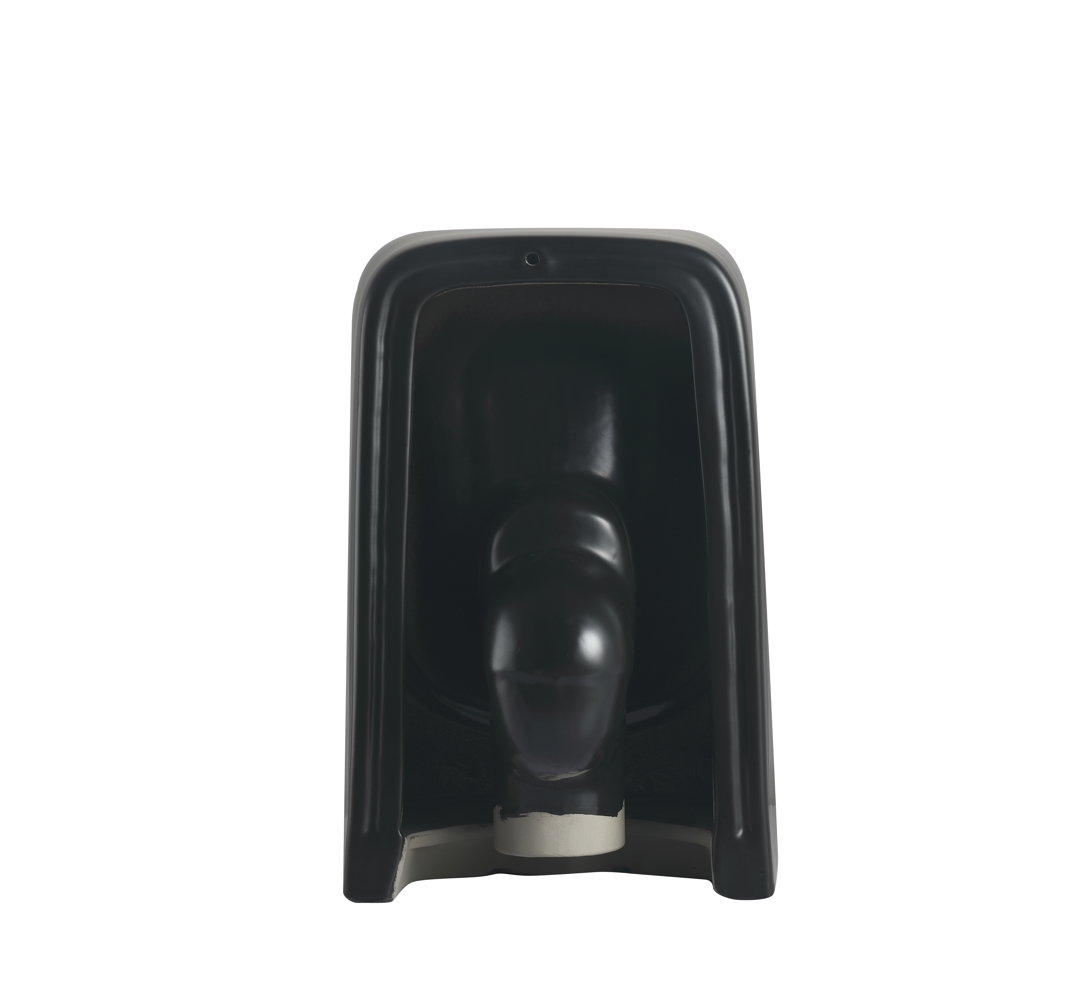 Matte Black Wall Hung Toilet – Rectangular Design with Soft-Close Seat & Space-Saving Installation